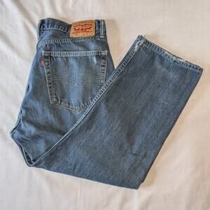Men's Levi's 505 Regular Fit Denim Jeans for Men 36 x 30